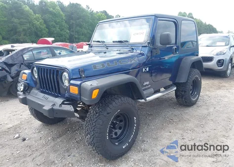 2004 Jeep Wrangler X из США, поврежденный, VIN 1J4FA39SX4P790573